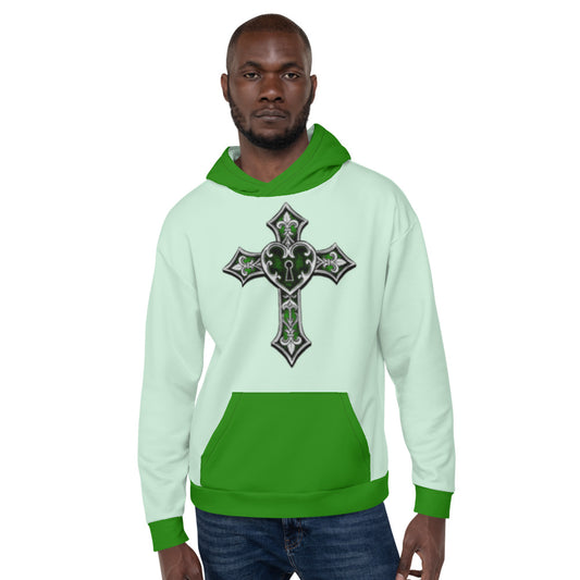 Heart & Cross Unisex Hoodie