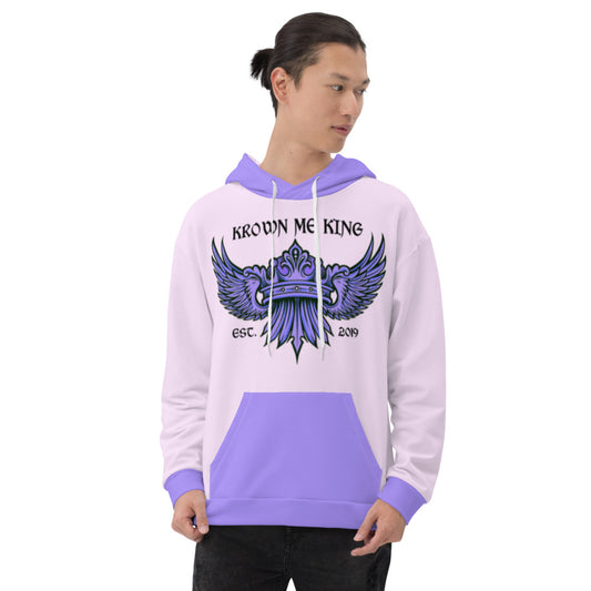 Krown Me King Purple Unisex Hoodie