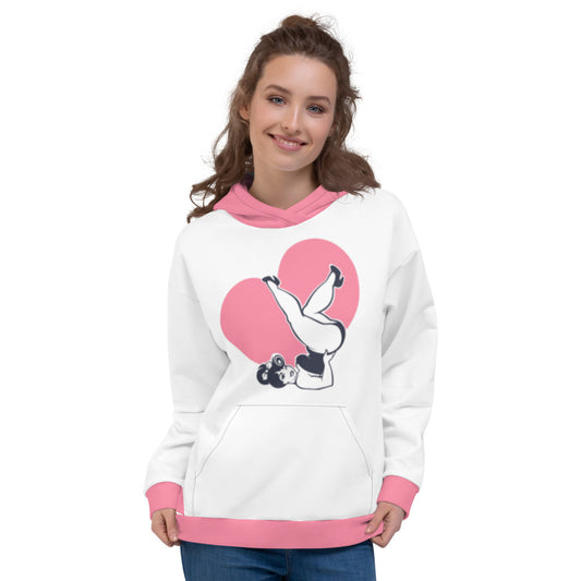 Happy Pinup Girl Unisex Hoodie