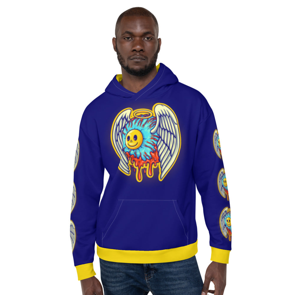 Flying Eyeball Unisex Hoodie