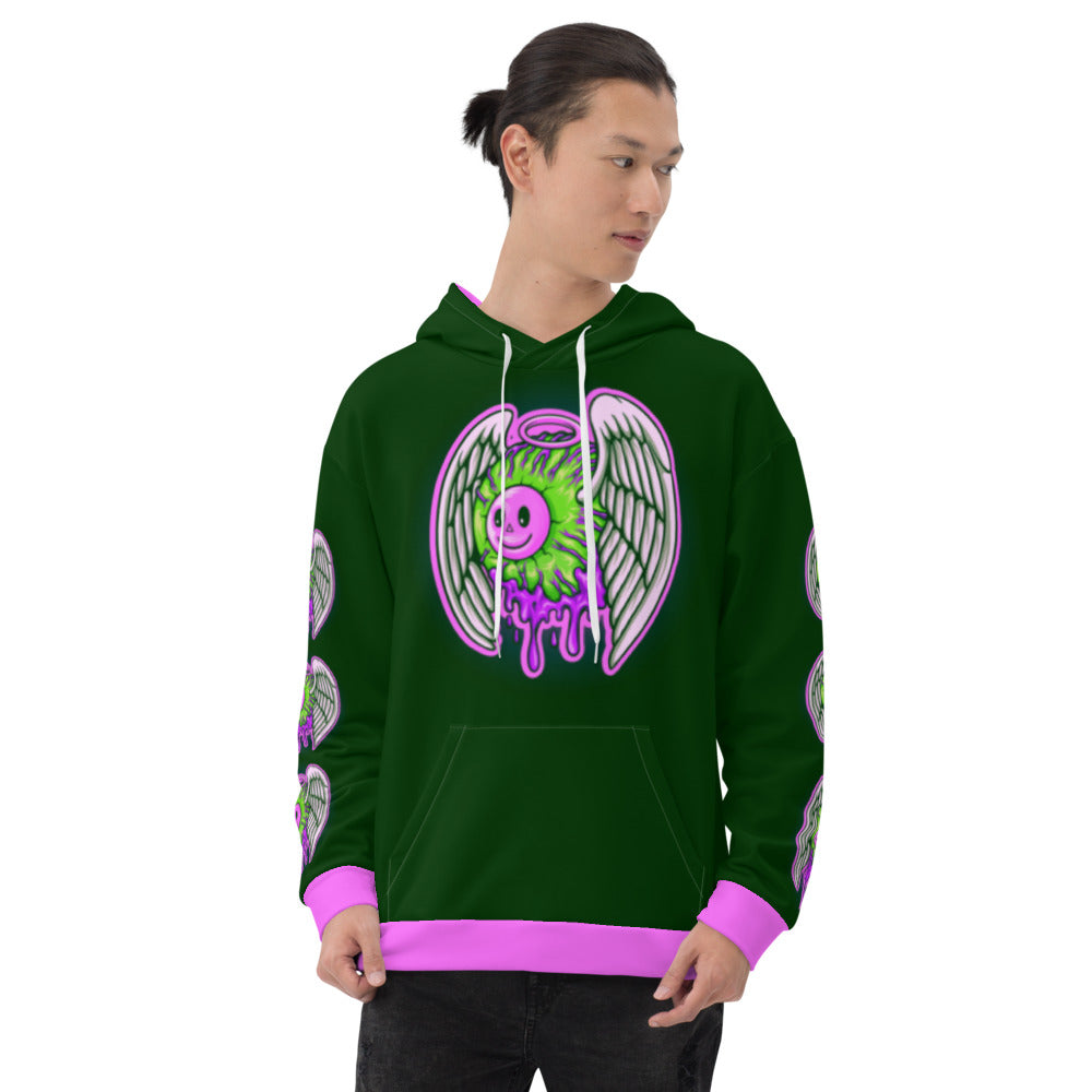 Flying Eyeball Unisex Hoodie