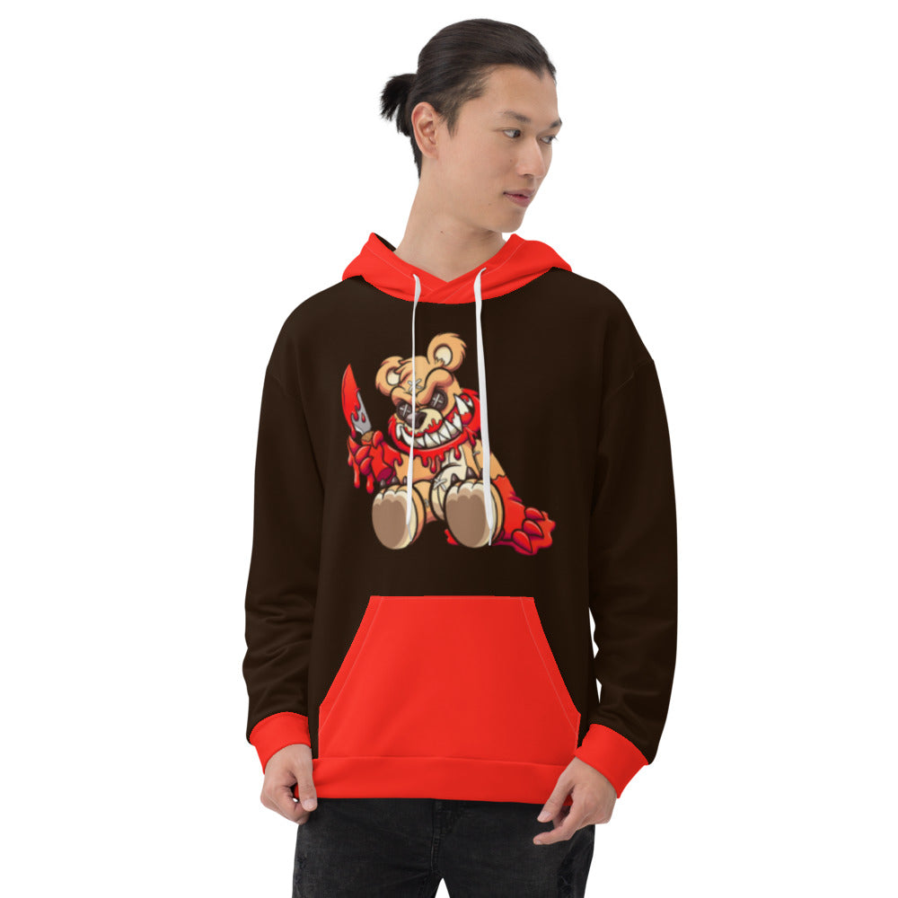 Evil Teddy Bear Unisex Hoodie