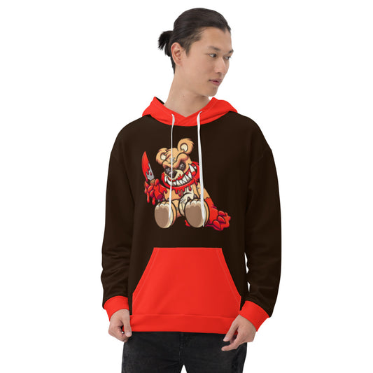 Evil Teddy Bear Unisex Hoodie