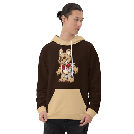 Evil Teddy Bear Unisex Hoodie