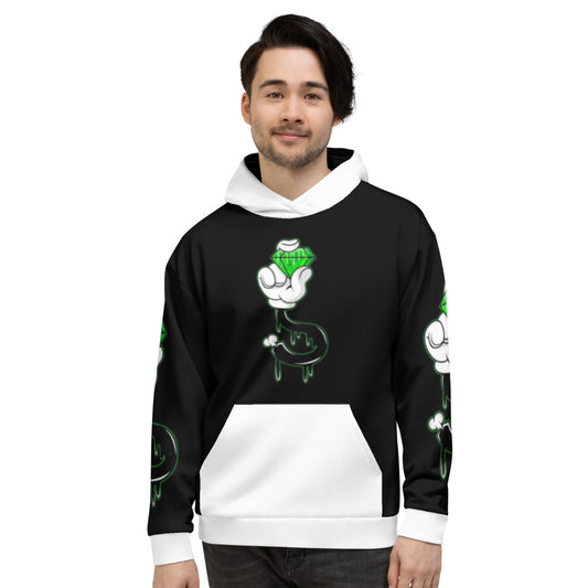 Green Blood Diamond Unisex Hoodie