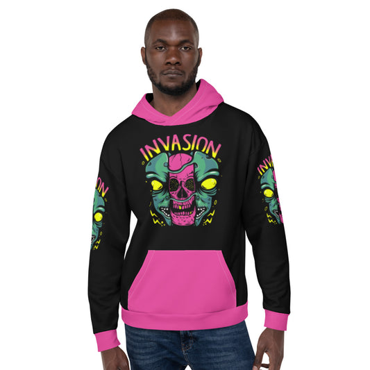 Alien Invasion Unisex Hoodie