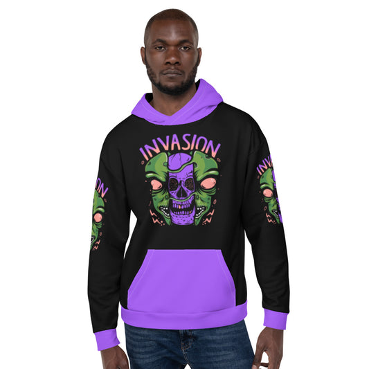 Alien Invasion Unisex Hoodie