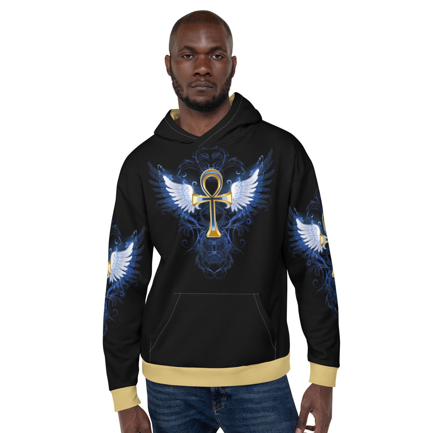 Golden Ankh Unisex Hoodie