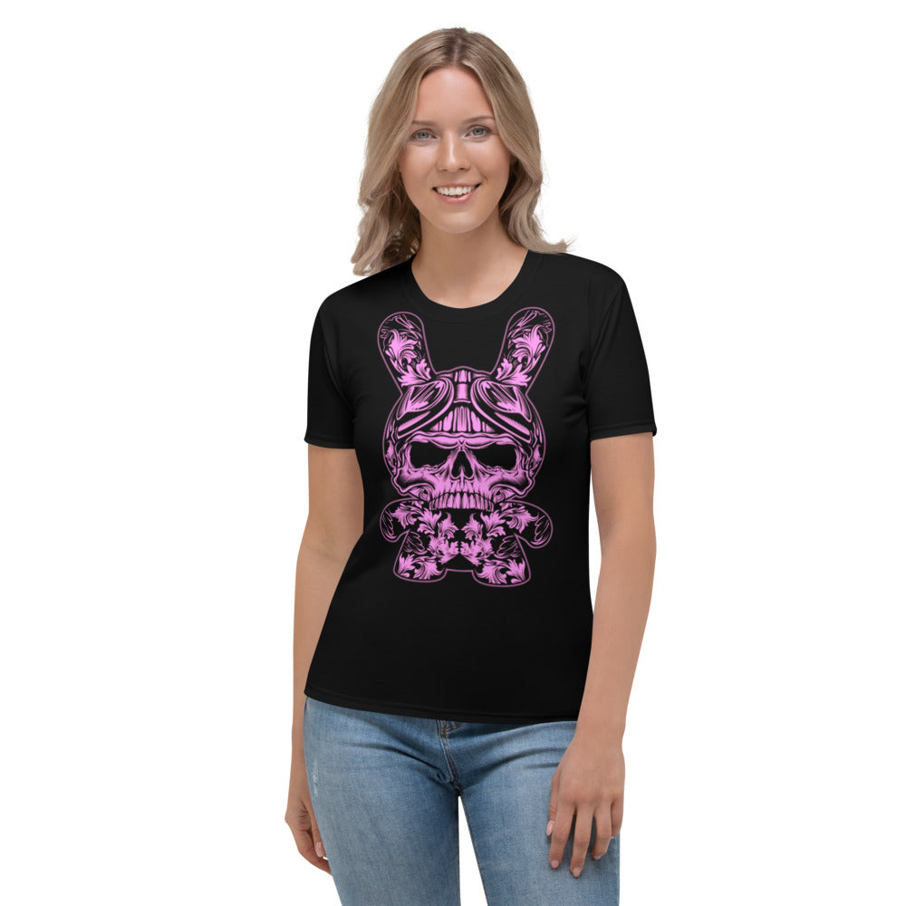 Black & Pink B RABB Women's T-shirt