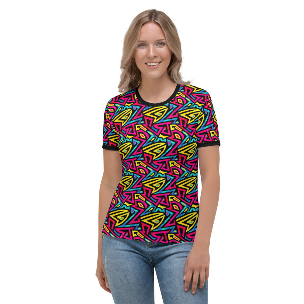 Graffiti Style Women's T-shirt