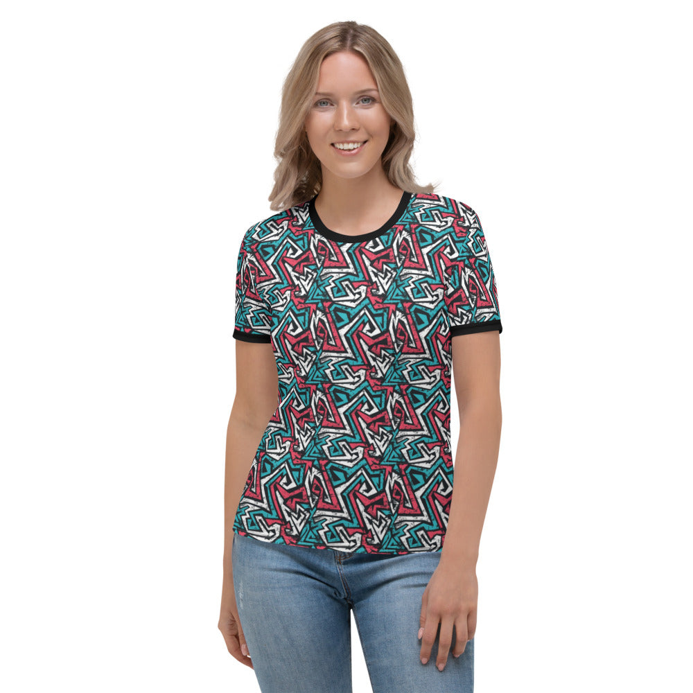 Graffiti Style Women's T-shirt