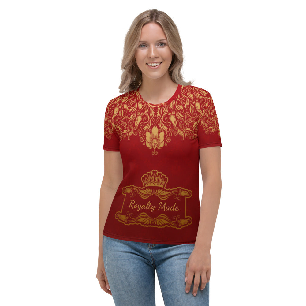 Royalty Made Red Women's T-shirt