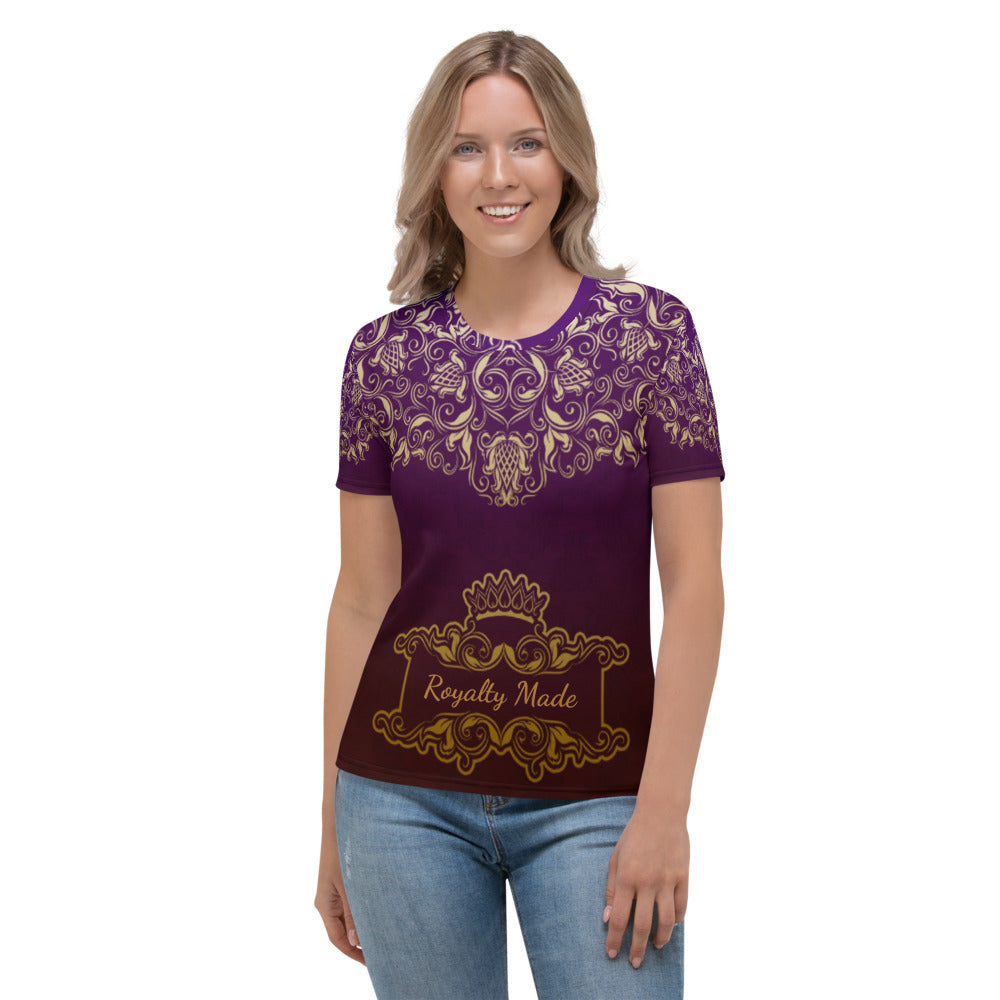 Royalty Made Purple Women's T-shirt