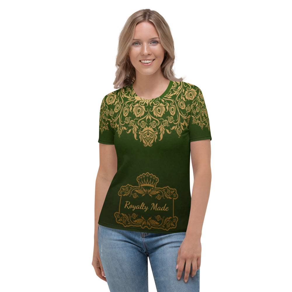 Royalty Made Green Women's T-shirt