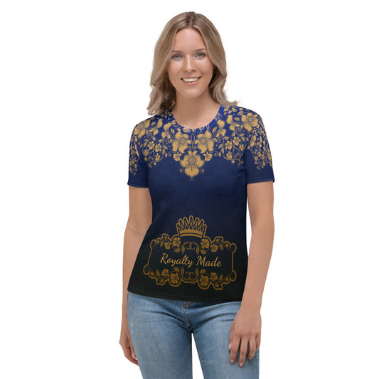 Royalty Made Blue Women's T-shirt