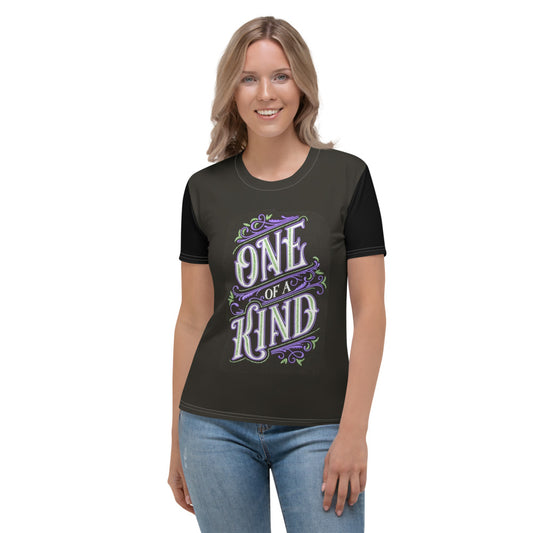 Purple One Of A Kind Women's T-shirt