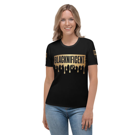 Drippy Blacknificent Women's T-shirt