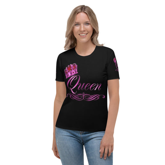 Krown Me Queen in Pink Women's T-shirt