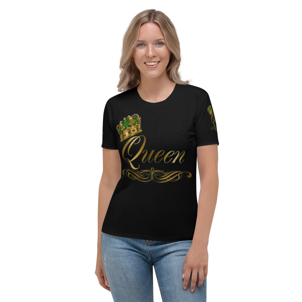 Krown Me Queen in Gold Women's T-shirt