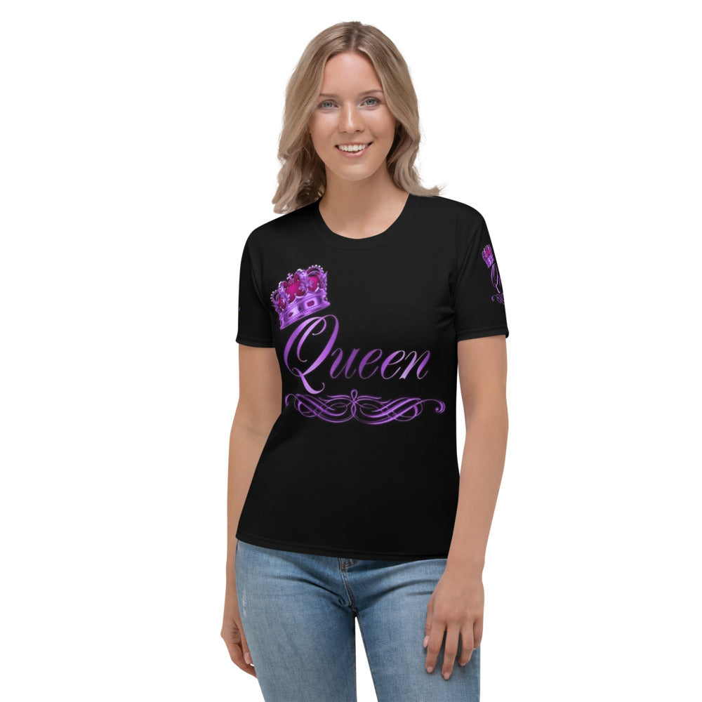 Krown Me Queen in Purple Women's T-shirt