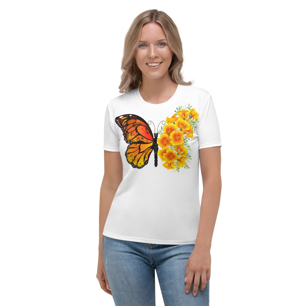 Watch The Butterfly Women's T-shirt