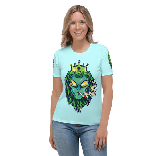 Alien Dreadlock King Stoners Only Women's T-shirt