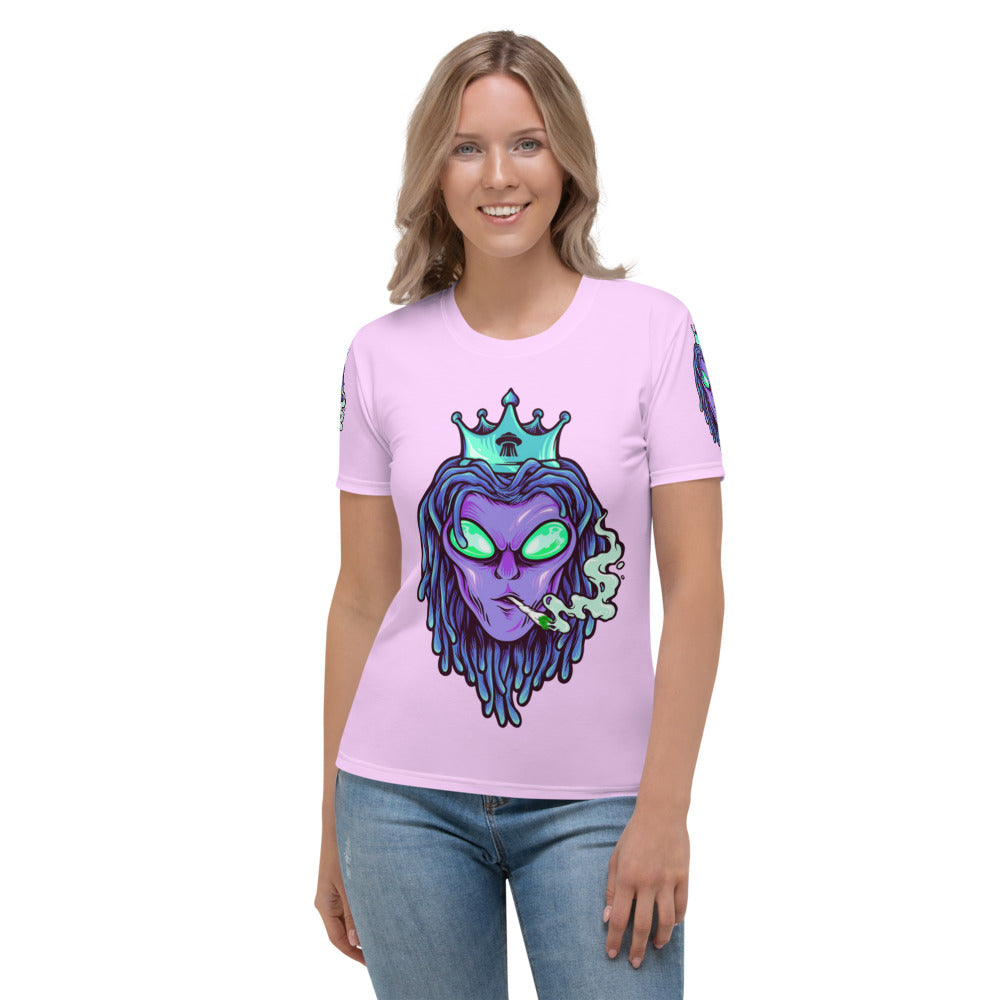 Alien Dreadlock King Stoners Only Women's T-shirt