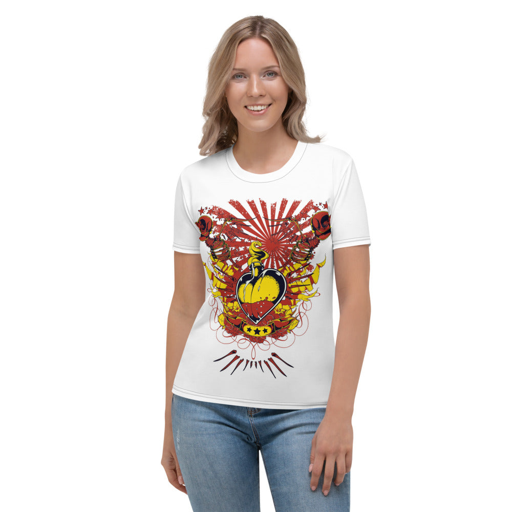 Golden Heart Women's T-shirt