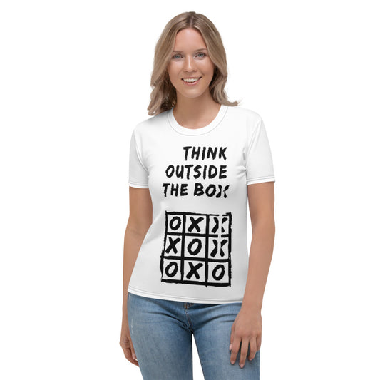 Think Outside The Box Women's T-shirt