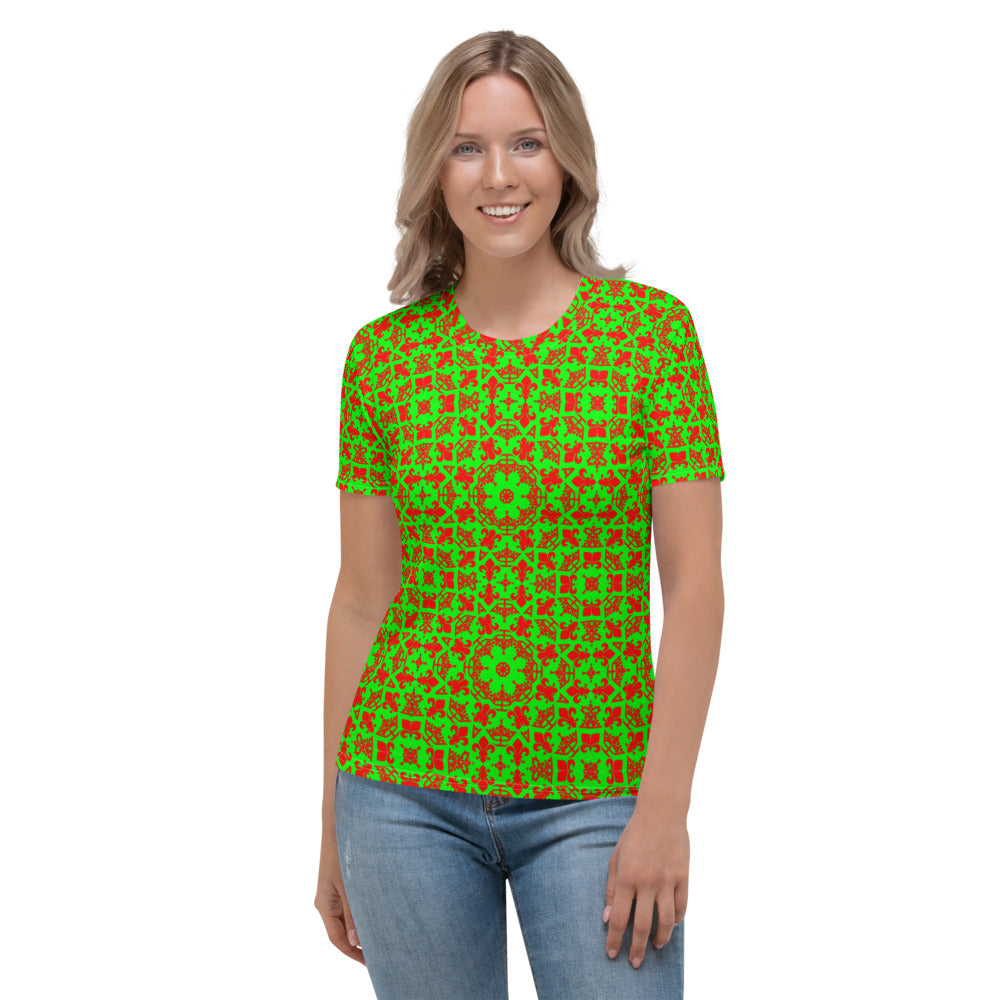 Green & Red Made Royal Women's T-shirt