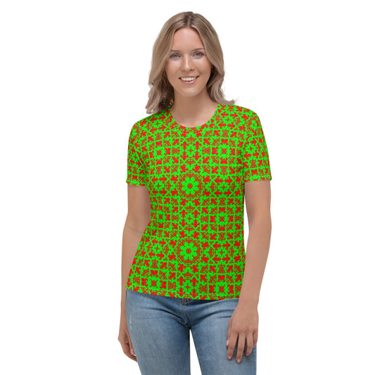 Green & Red Made Royal Women's T-shirt