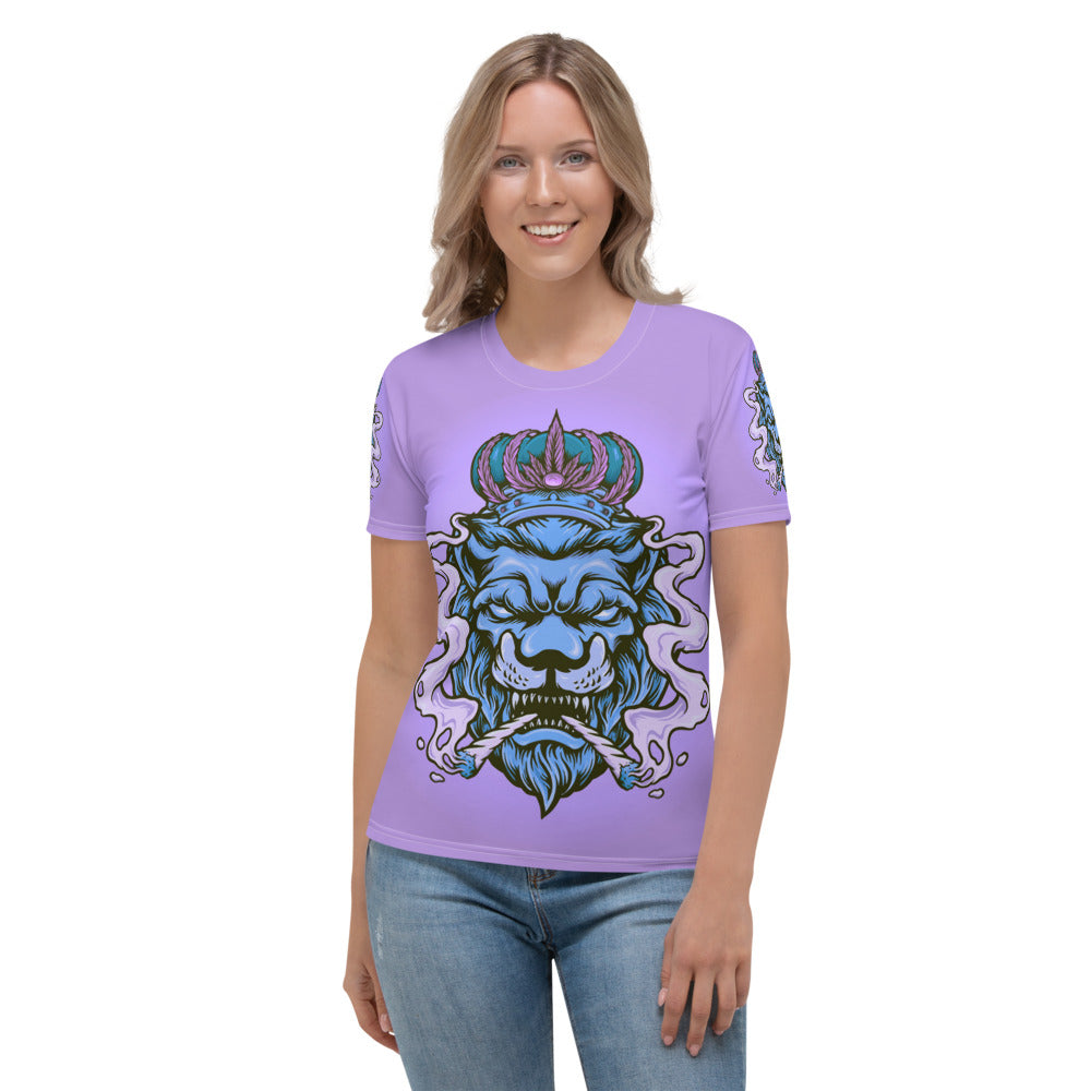 Lion King Smoking Women's T-shirt