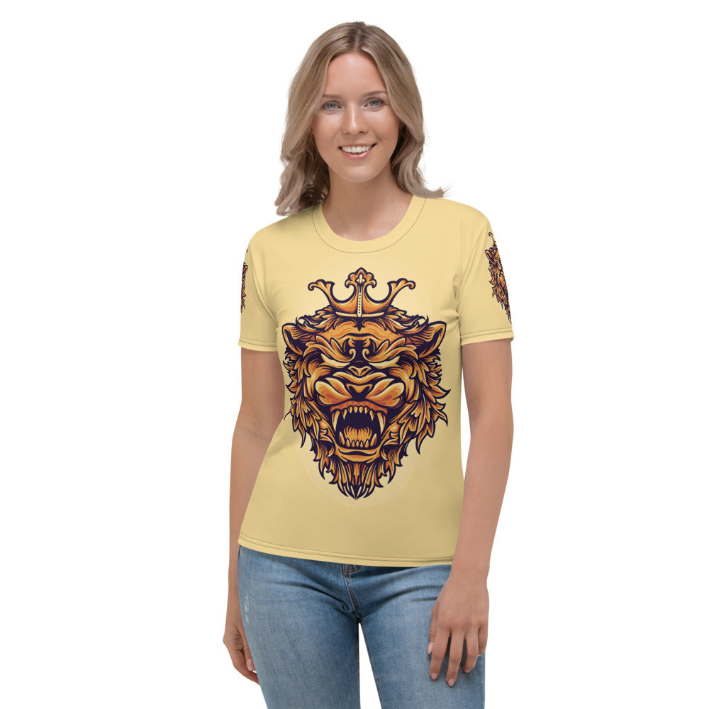 Angry Lion King Women's T-shirt