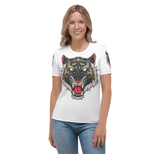 Colorful Tiger Women's T-shirt