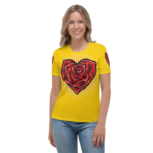 Beautiful Blooming Roses Women's T-shirt