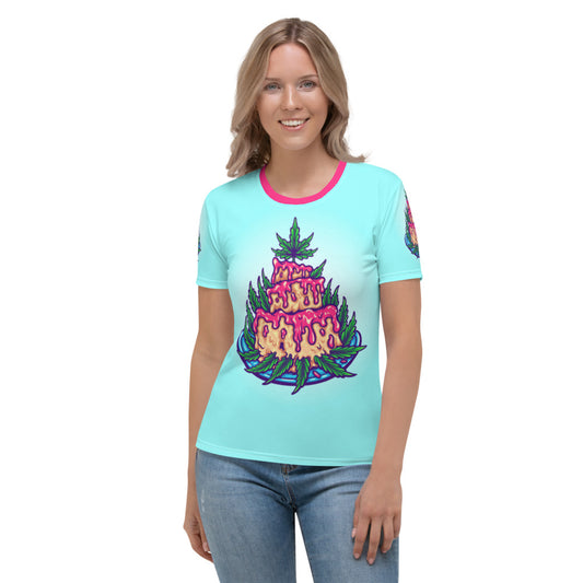 Stoners Only Birthday Cake Women's T-shirt