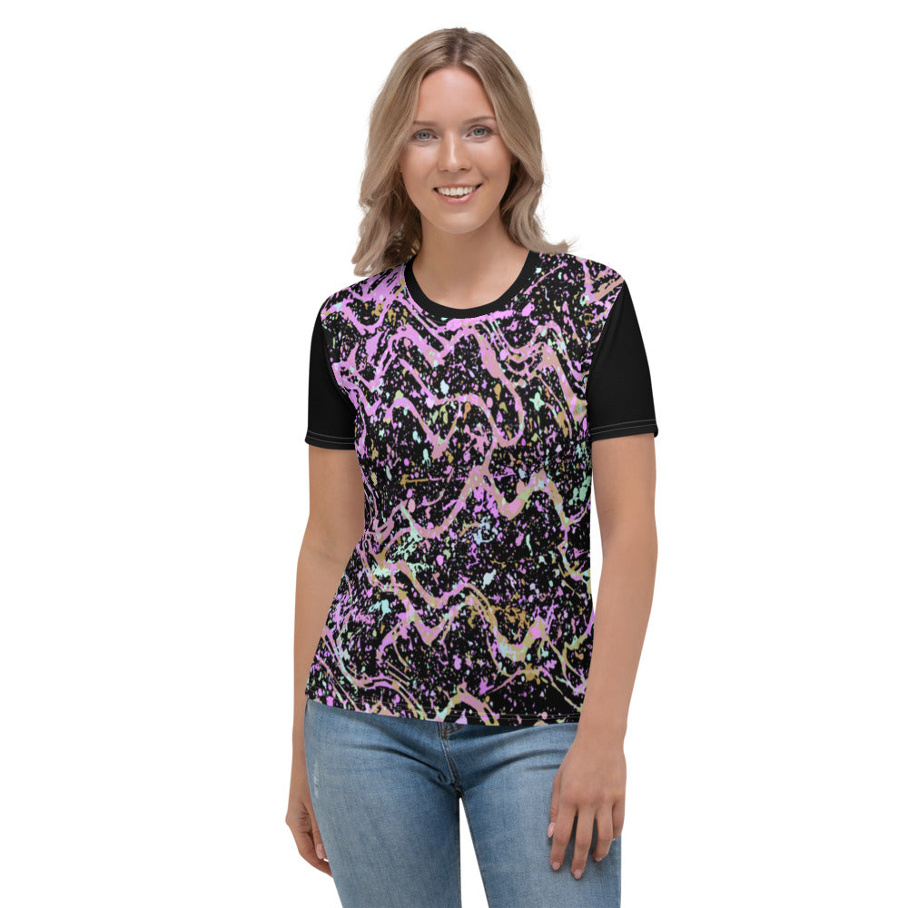 Paint Splatter Women's T-shirt