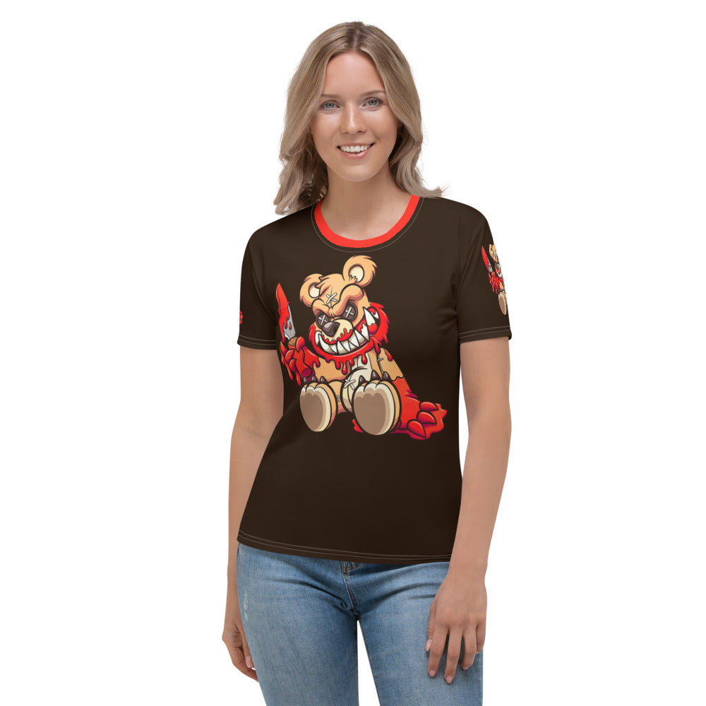 Evil Teddy Bear Women's T-shirt