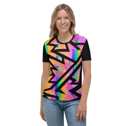 Rainbow Abstract Women's T-shirt