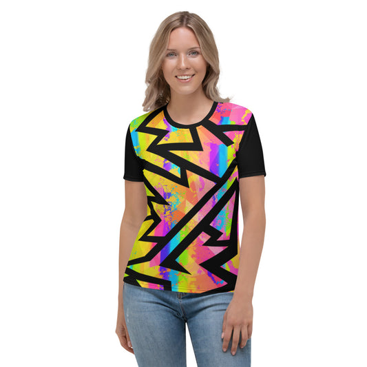 Rainbow Abstract Women's T-shirt