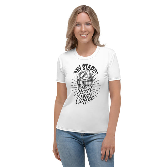 Iced Coffee Women's White T-shirt