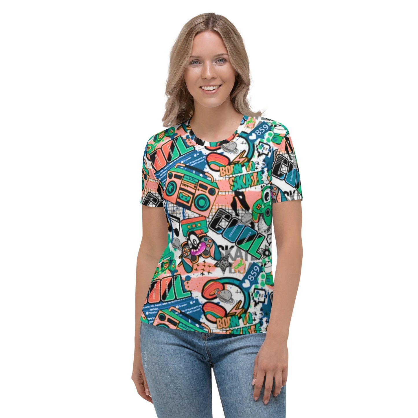 Women's Stylish Cartoon T-shirt