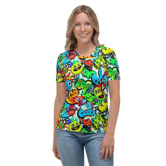 Women's Stylish Cartoon T-shirt