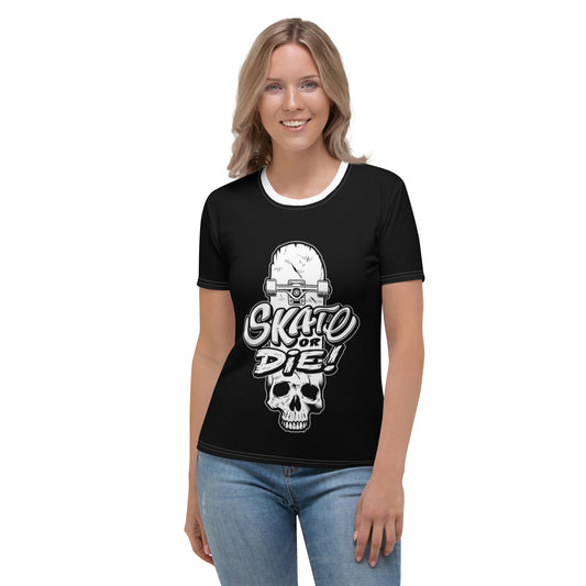 Women's Skate Or Die T-shirt