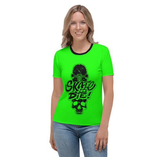 Women's Skate Or Die T-shirt