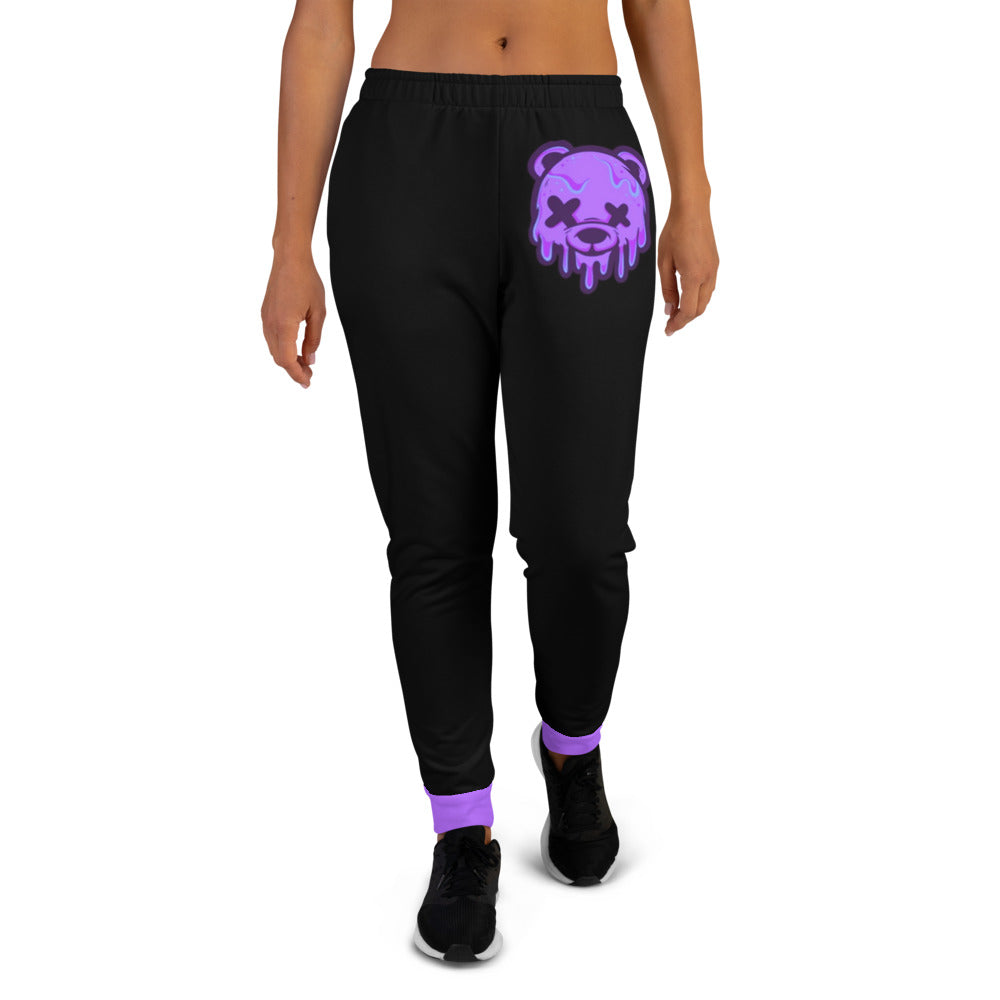 Purple Ice Cream Teddy Women's Joggers