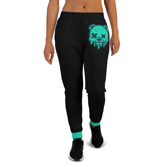 Teal Ice Cream Teddy Women's Joggers