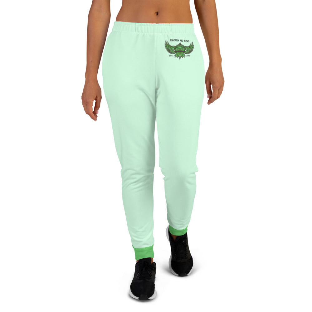 Krown Me King Green Women's Joggers