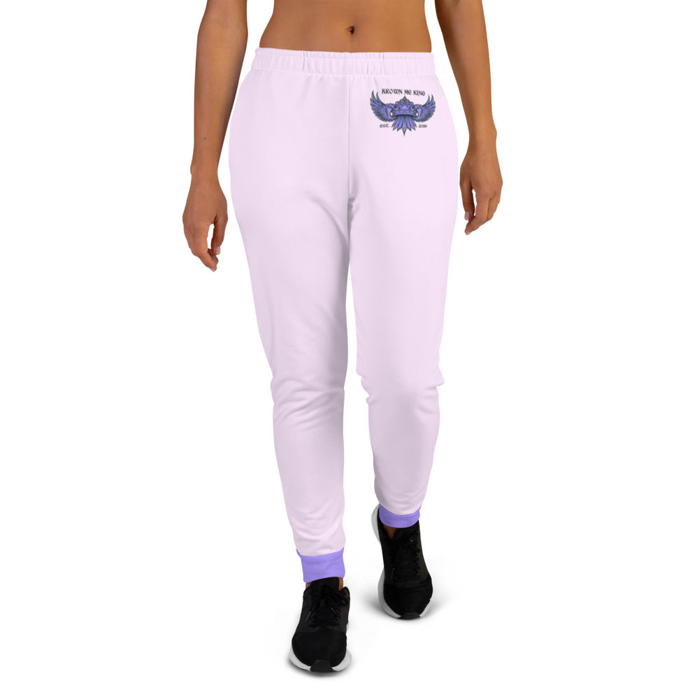 Krown Me King Purple Women's Joggers