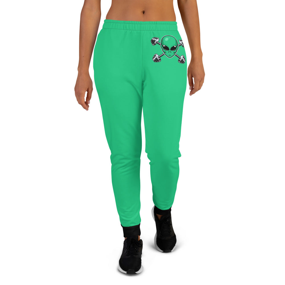 Women's Teal Alien Gym Joggers